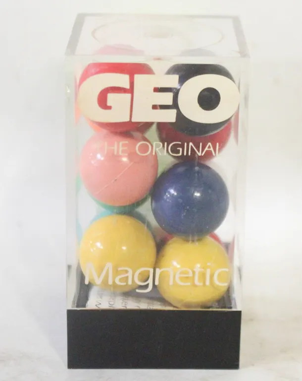 VINTAGE NASA GEO SPACE MAGNETIC MARBLES