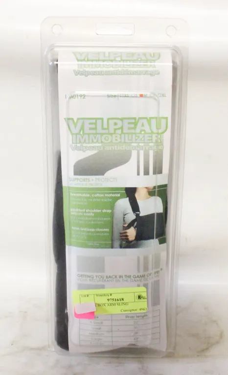 NEW IN BOX ARM SLING