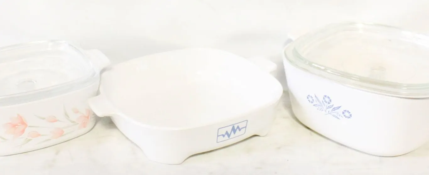 LOT VINTAGE CORNINGWARE
