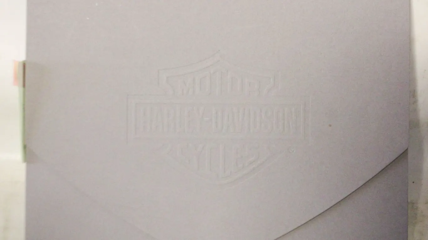 HARLEY DAVIDSON LEATHER BOUND COLLECTORS BOOK