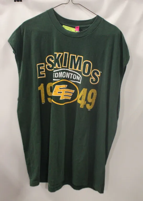 EDMONTON ESKIMOS TANK/T-SHIRT (MENS XL)