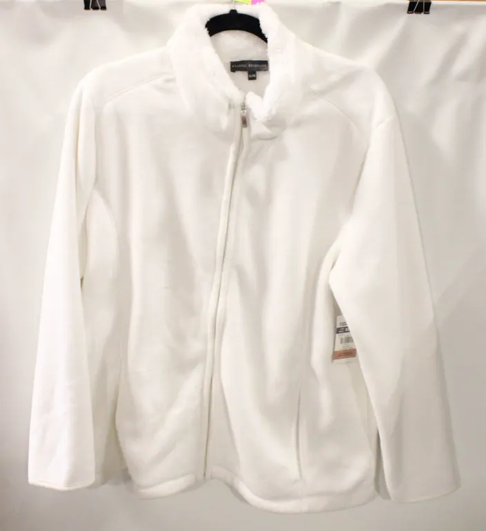 LADIES NEW WITH TAGS XL WHITE JACKET