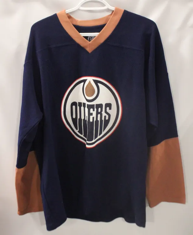 MENS LG OILERS JERSEY