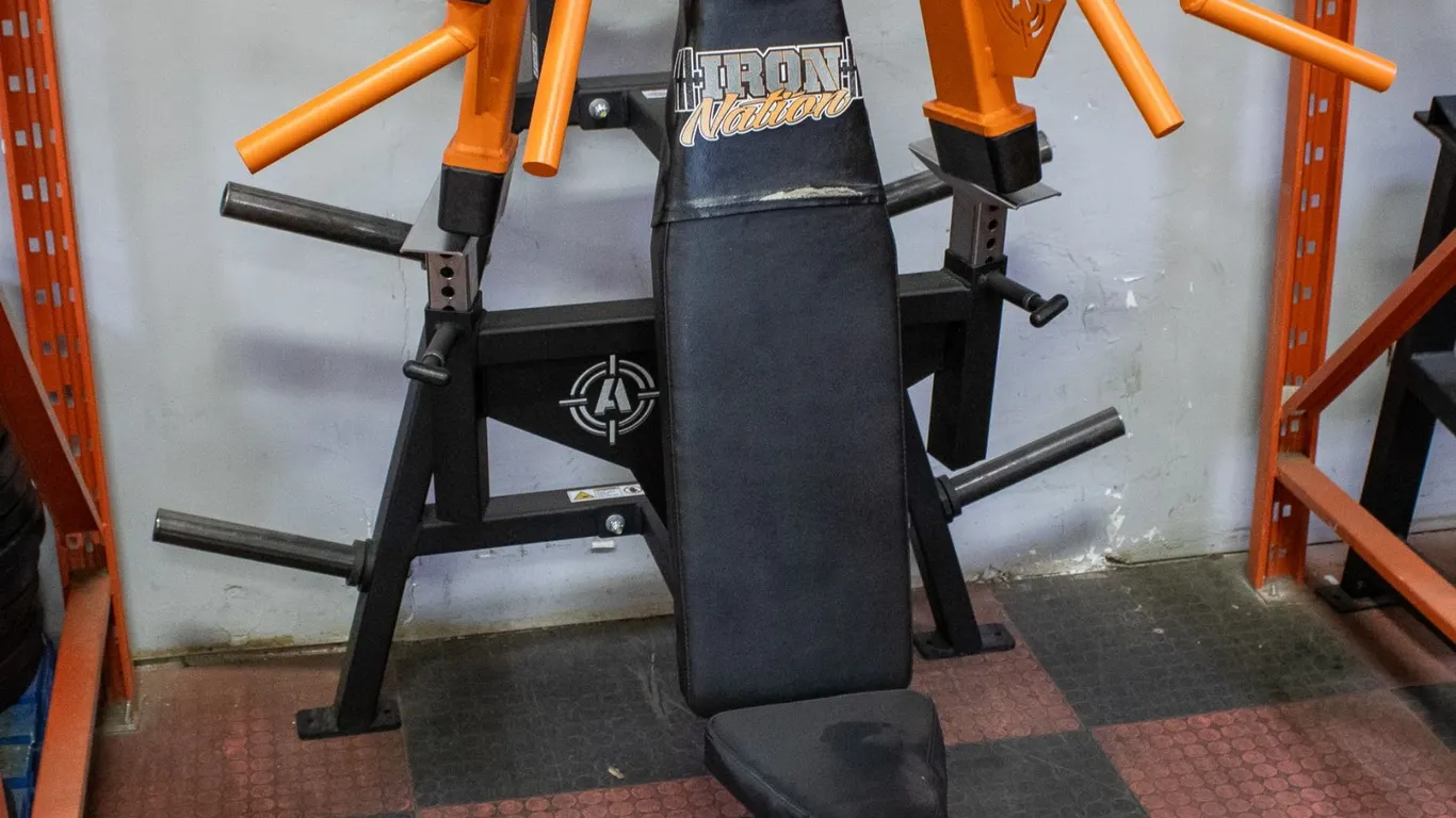 BAILIFF SEIZED: IRON NATION PLATE LOADED