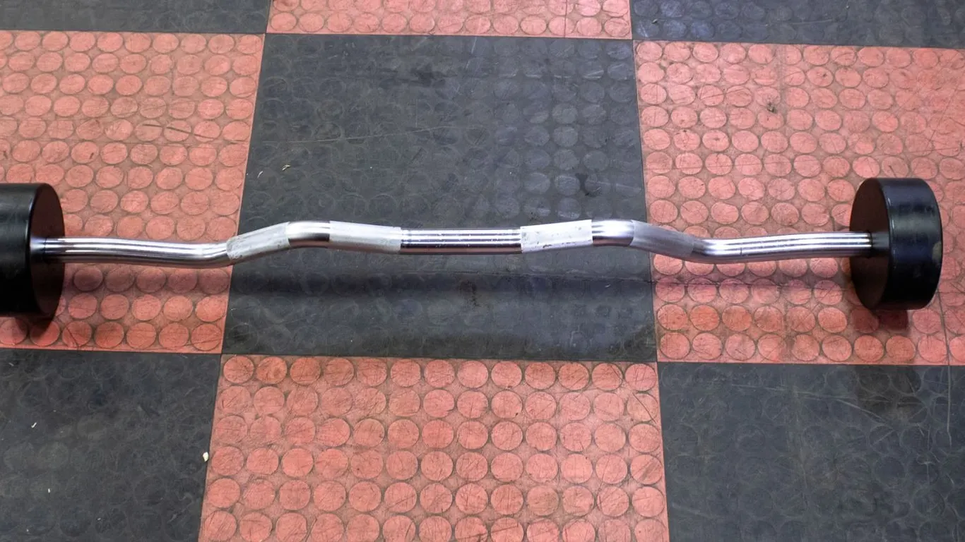 BAILIFF SEIZED: UMAX PREACHER CURL BAR 40LB