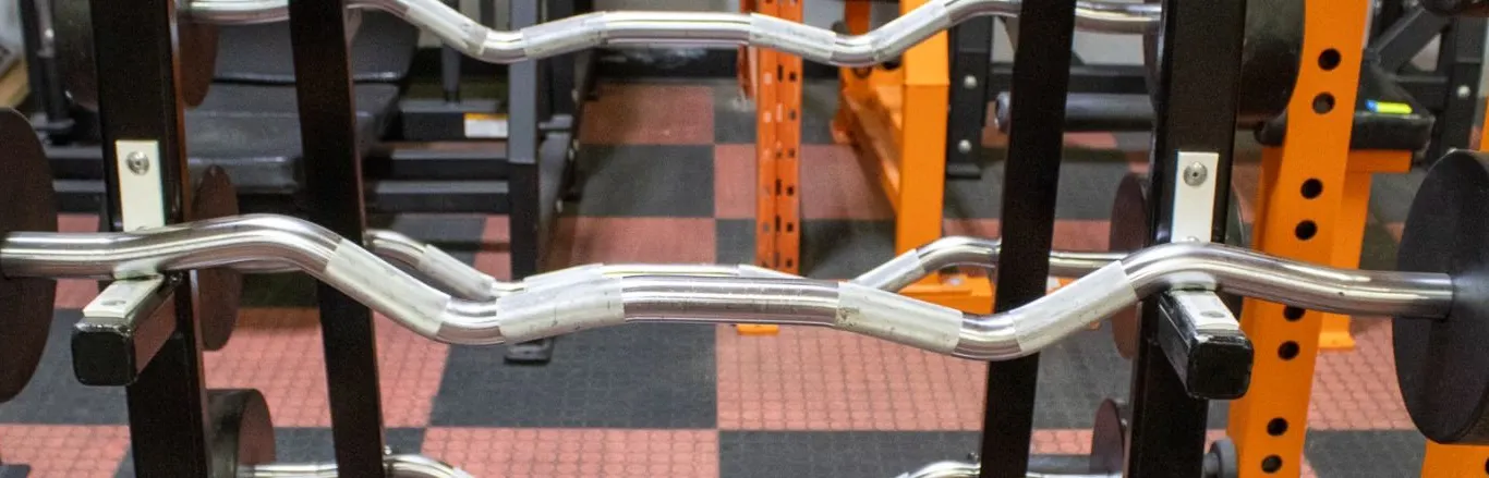 BAILIFF SEIZED: UMAX PREACHER CURL BAR 50LB
