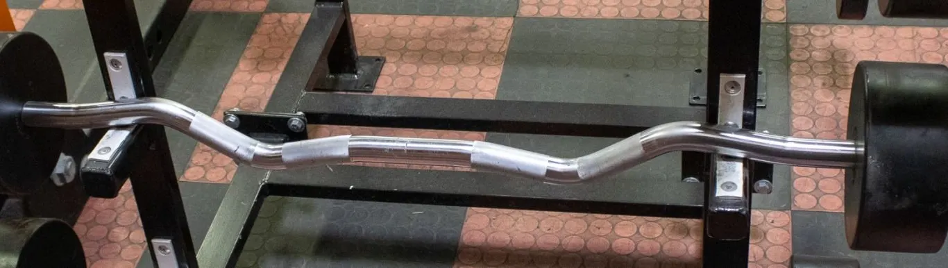 BAILIFF SEIZED: UMAX PREACHER CURL BAR 80LB