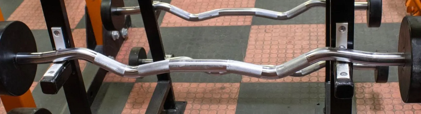 BAILIFF SEIZED: UMAX PREACHER CURL BAR 90LB