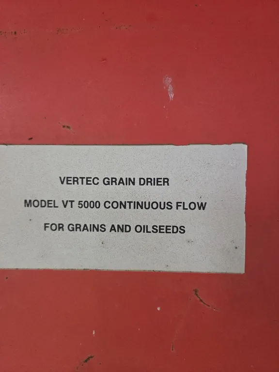Vertec VT 5000 Grain Dryer (Offsite)