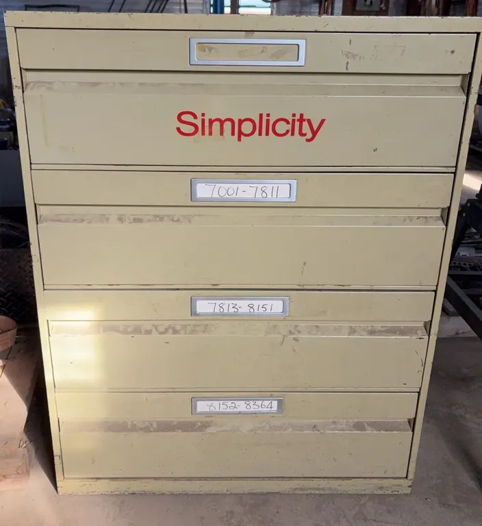 Flat File Storage Cabinet