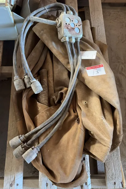 Welding Curtain & Electrical Cable Lot