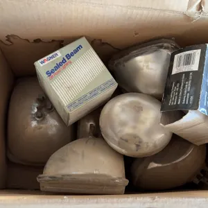 Industrial Lighting Shades & Parts Lot