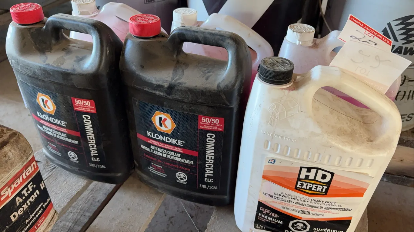 Coolant & Antifreeze Assortment Lot