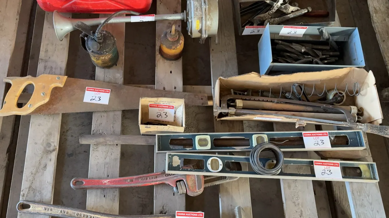 Hand Tools & Hardware Assortment Lot