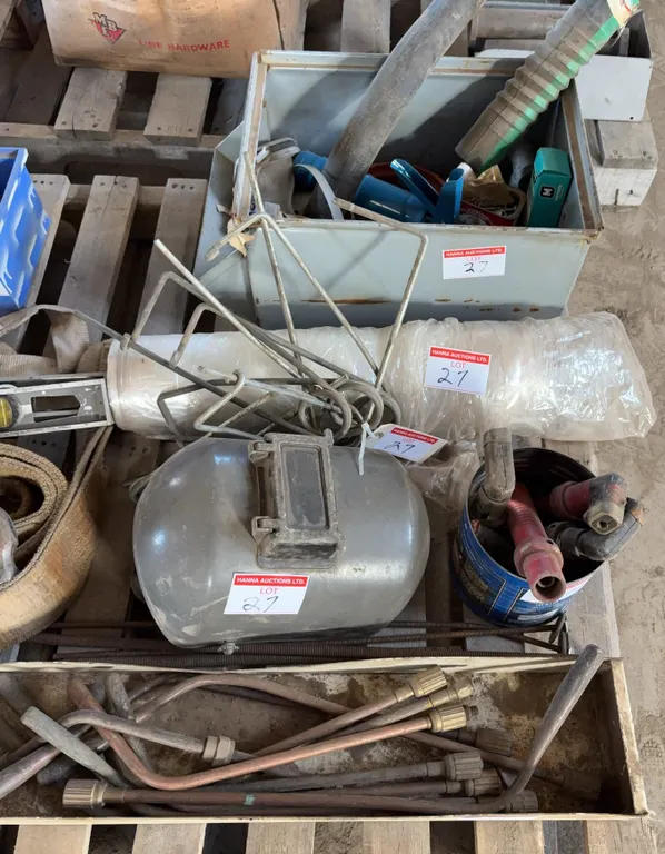 Welding Helmet, Torch Parts & Hardware Lot