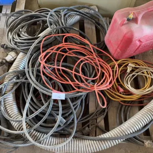 Extension Cords, Power Cables & Fuel Tank Lot