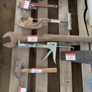 Pipe Wrenches & Hand Tools Lot