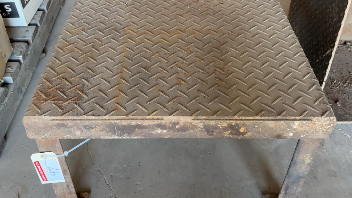 Steel Work Platform Table