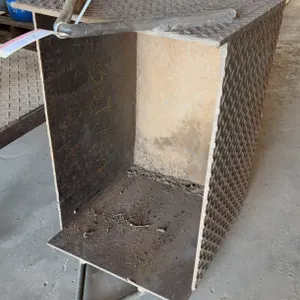 Steel Storage Box Diamond Plate