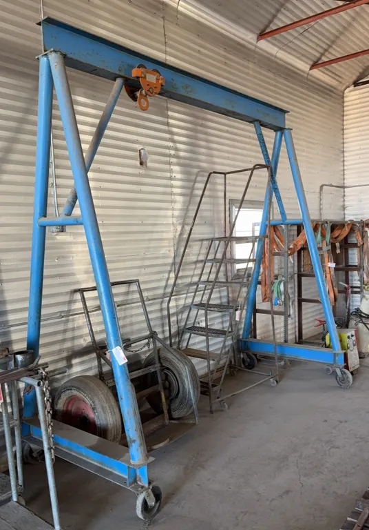 Gantry Crane with Beam Trolley