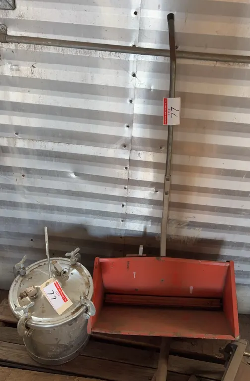Pressure Pot & Hopper Lot