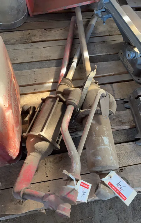 Hand Pump Grease Gun & Lubrication Pump Lot