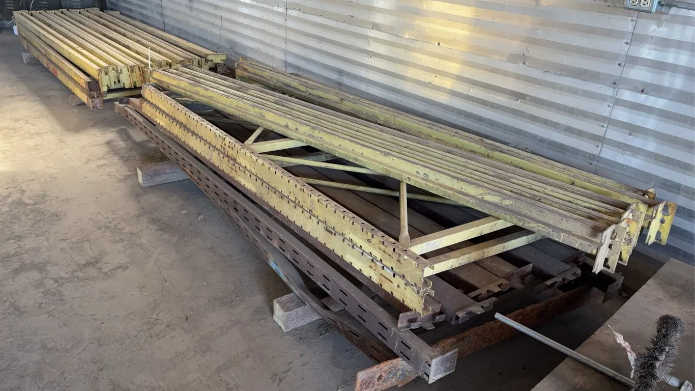 Pallet Racking Beams & Uprights Assortment Lot