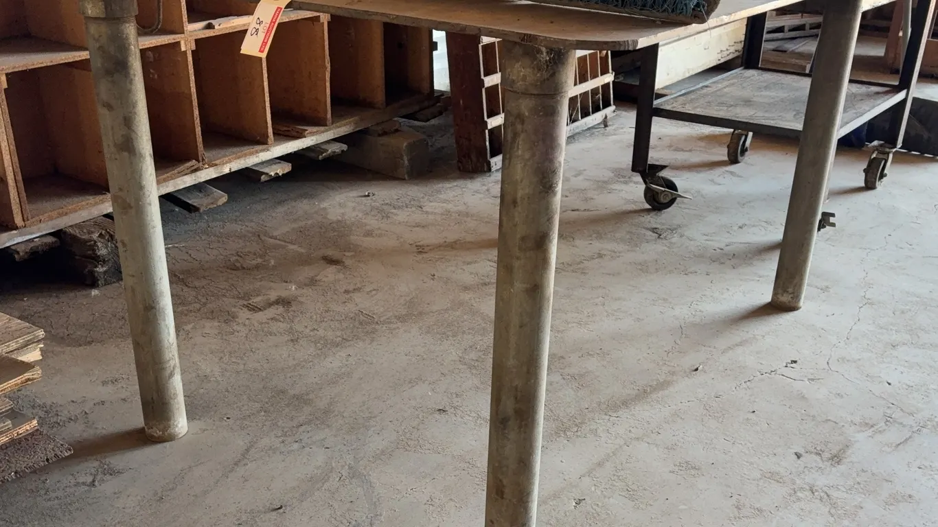 Heavy-Duty Steel Table