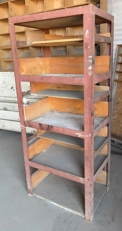 Parts Storage Rack Multi-Shelf