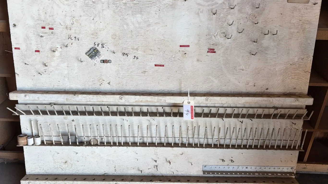Wall-Mount Tool Storage Board