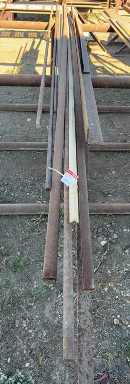 Steel Bar Stock & Flat Stock Assortment Lot