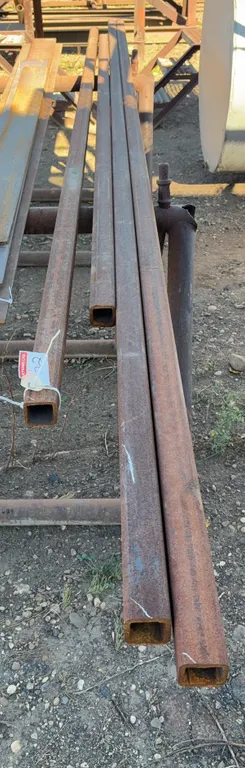 Square Tube Steel Stock Assortment Lot