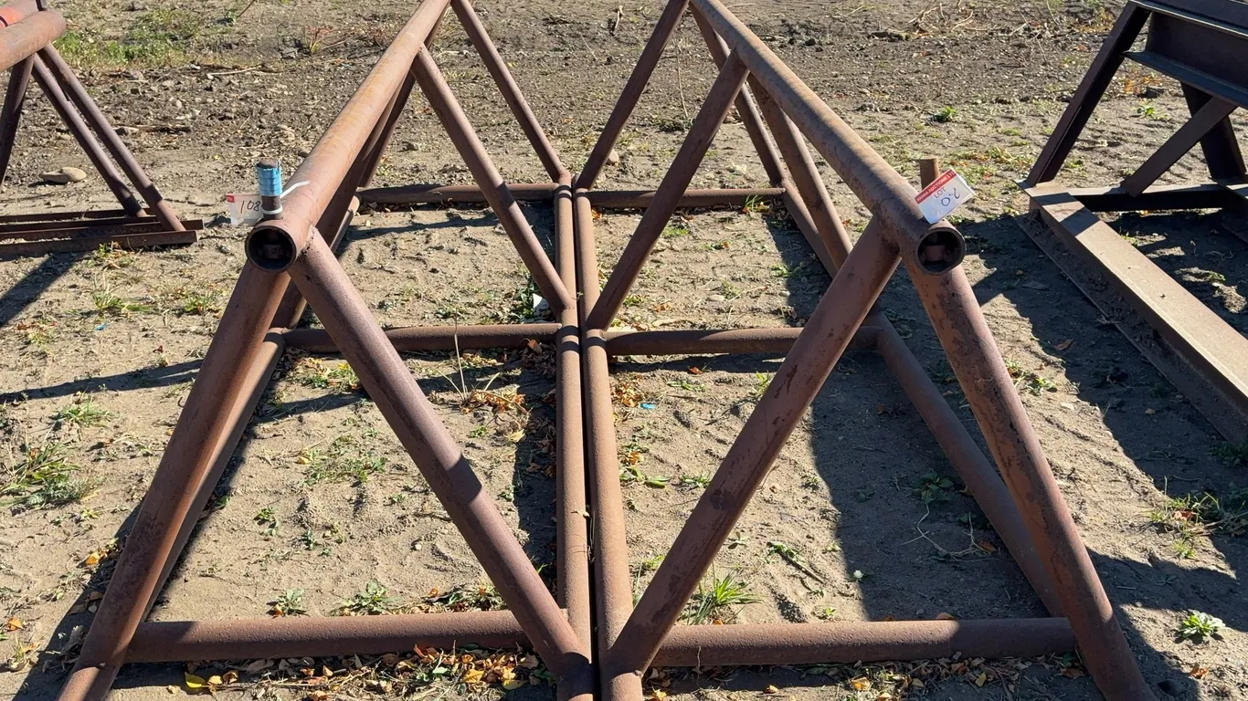 Pipe Stands Steel Fabrication Lot (2)