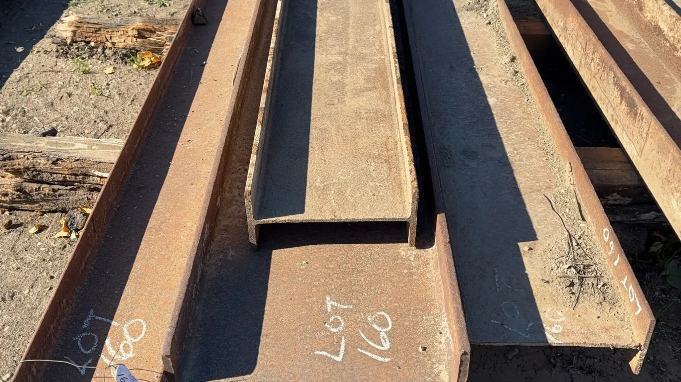 Steel Beam Assortment Lot