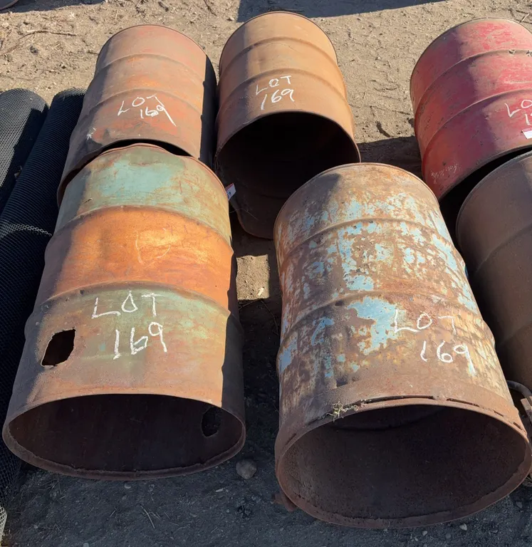 Steel Drum Lot