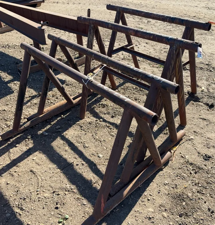 Pipe Stands Steel Fabrication Lot