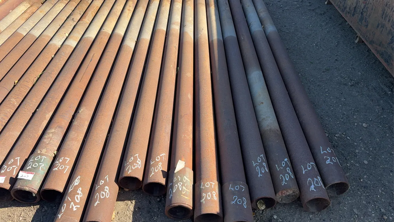 Steel Pipe Assortment Lot