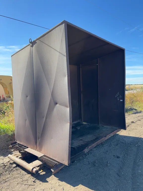 Portable Steel Booth Enclosure
