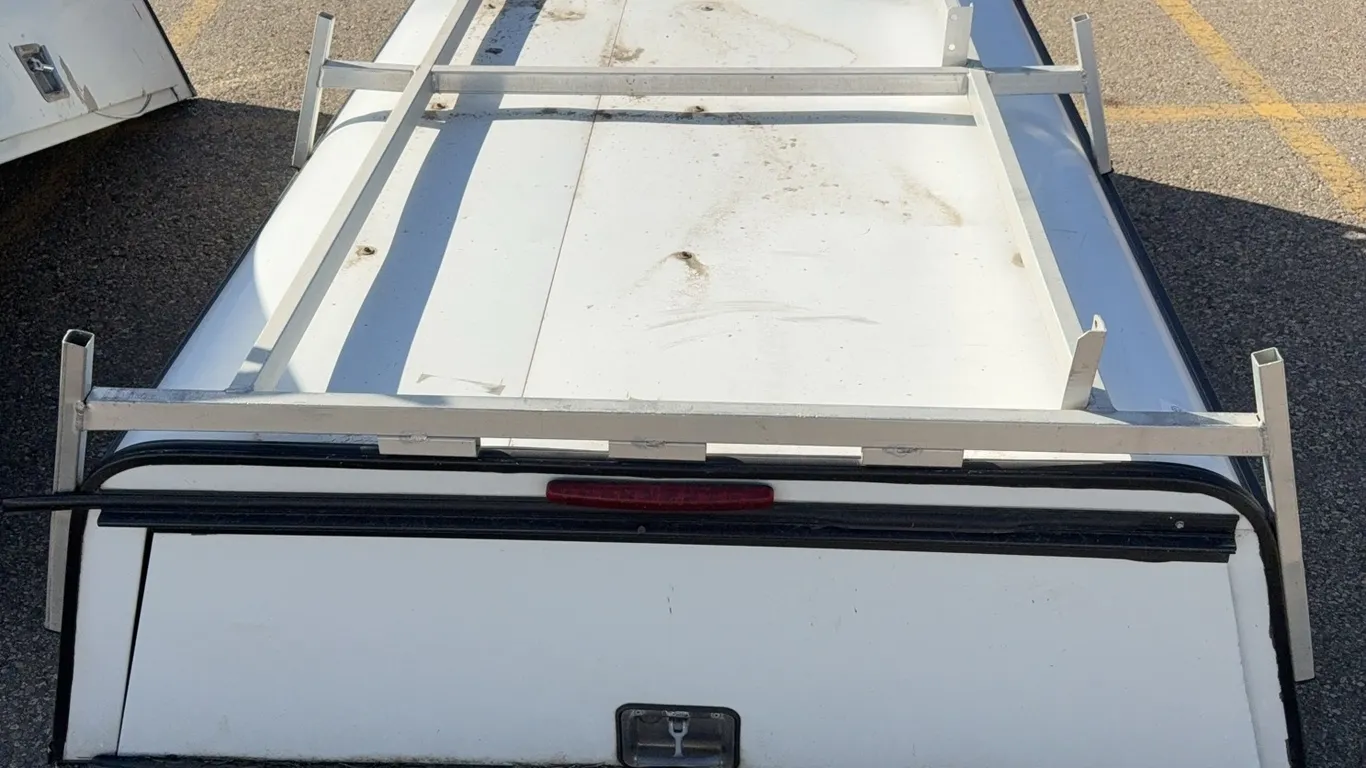 Truck Canopy with Ladder Rack