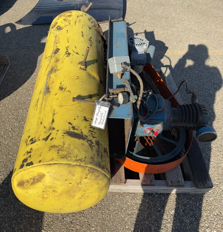 Air Compressor Tank & Motor Unit