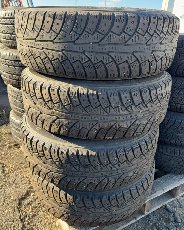 Set of 4 Westlarke FrostExtreme 215/65R16 Studded Winter Tires on Steel Rims