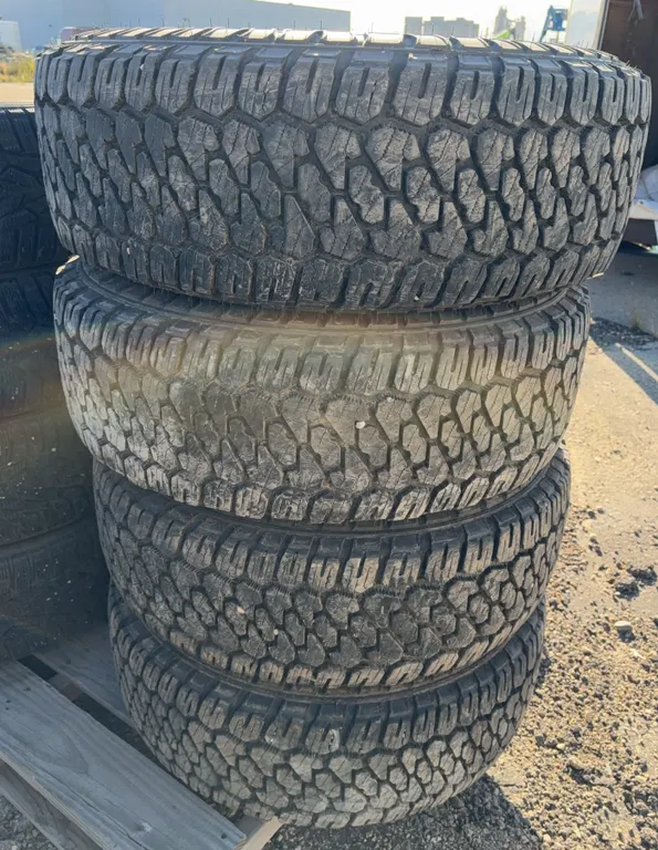 All-Terrain Tires LT265/70R17 Destination X/T Firestone on Steel Rims Set (4)