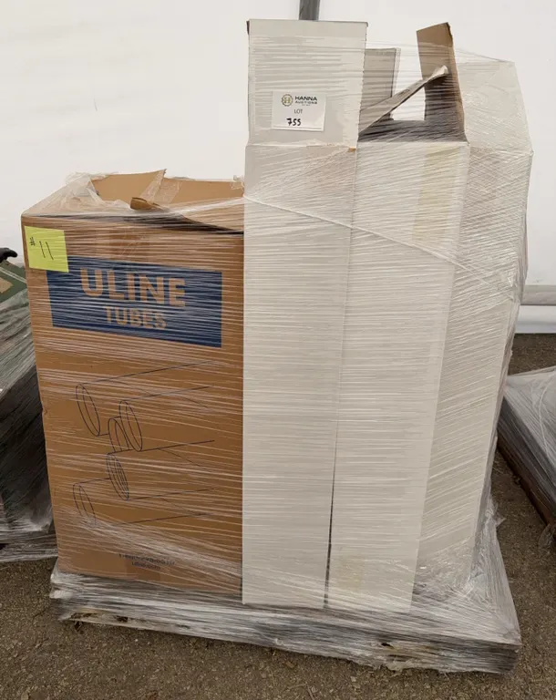 Mixed Lot of Mailing Tubes, File Storage Boxes & Office Organizers