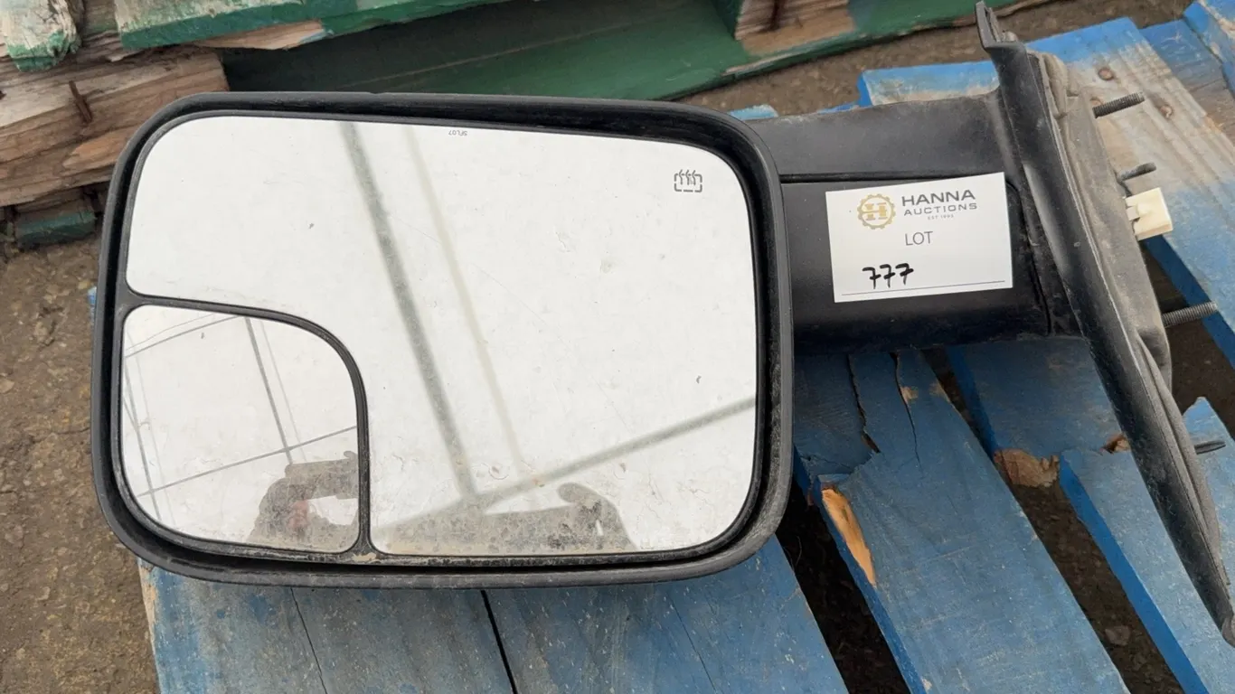 OEM Ford Super Duty Power Towing Mirror Assembly with Blind Spot Glass