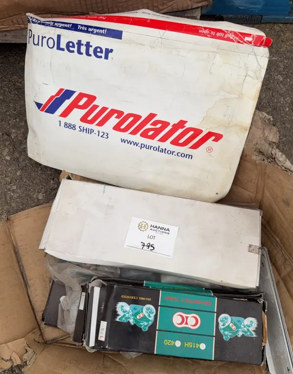 Motorcycle Chain, Mirrors & Miscellaneous Powersports Parts Lot