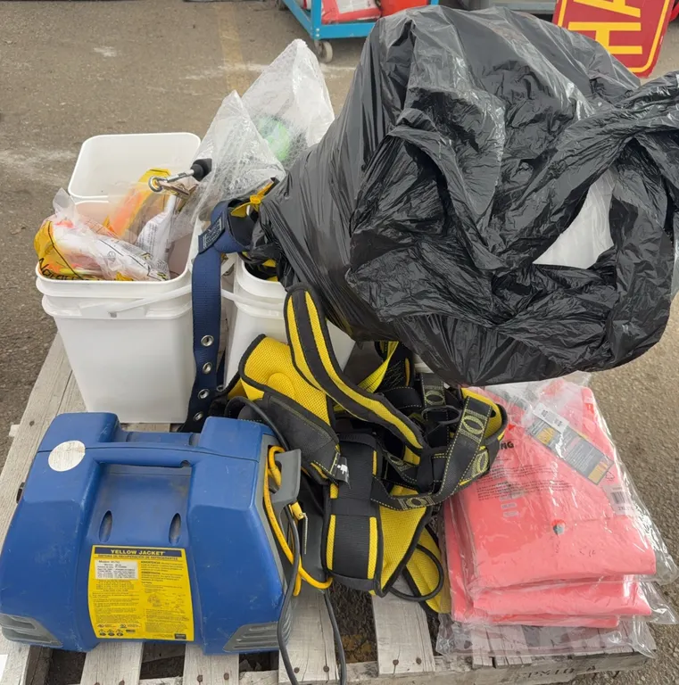 Mixed Safety Equipment, Harnesses & Recovery Tool Lot