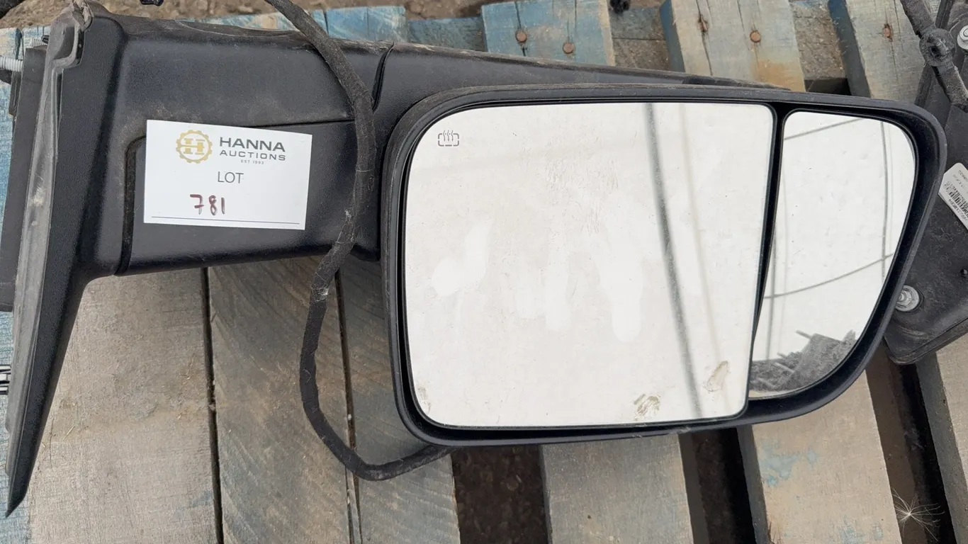 OEM Power Towing Mirror Assembly with Integrated Convex Mirror