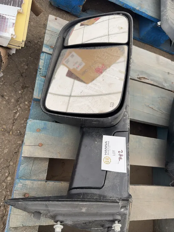 OEM Ford Super Duty Power Towing Mirror Assembly with Heated Blind Spot Glass