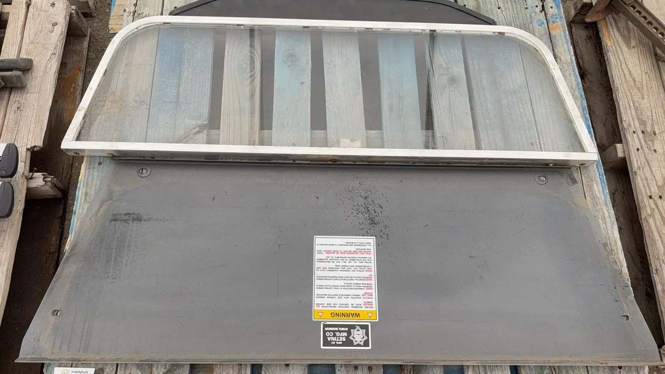 Curved Commercial Door Canopy / Entrance Awning Assembly