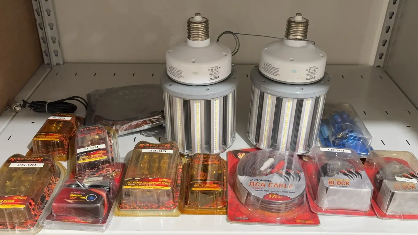 Automotive Light Bulb & Electrical Connector Assortment Lot